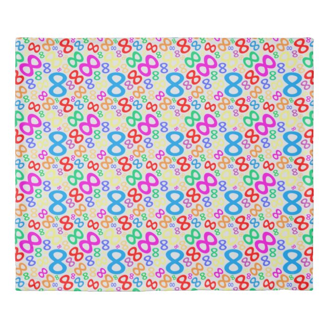 Infinity Multiples Duvet Cover (Front)