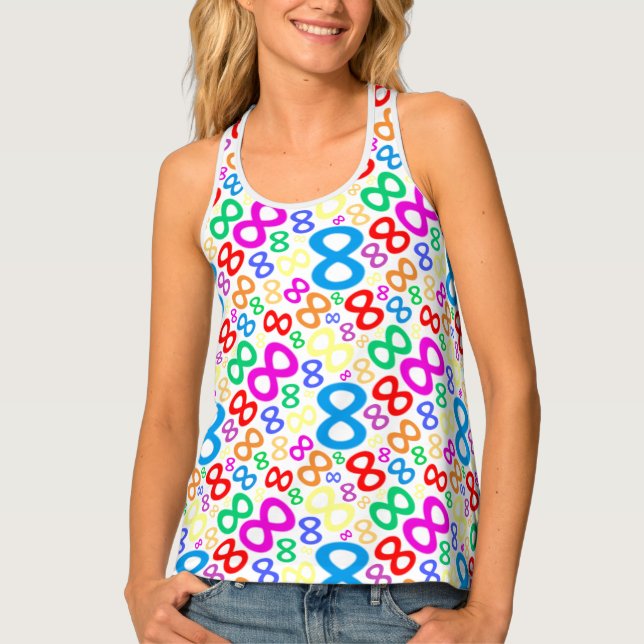 Infinity Multiples Tank Top (Front)