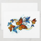 Infinity of Monarch Butterflies (Front/Back)