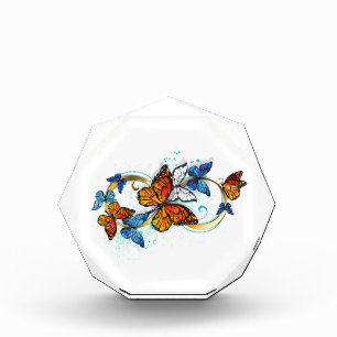 Infinity of Monarch Butterflies Acrylic Award