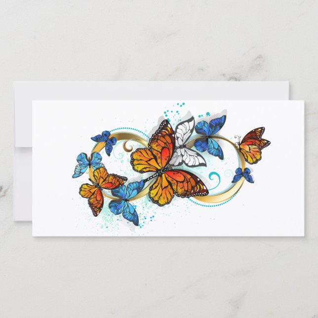 Infinity of Monarch Butterflies Announcement (Front)