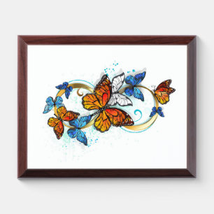 Infinity of Monarch Butterflies Award Plaque