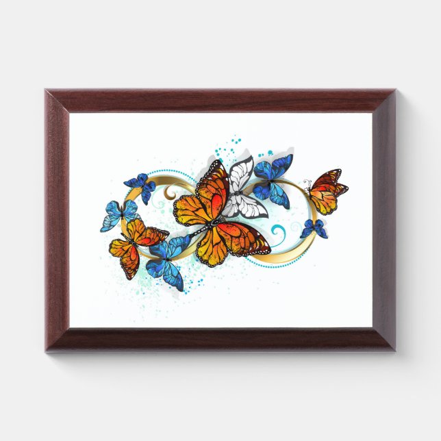 Infinity of Monarch Butterflies Award Plaque (Horizontal)
