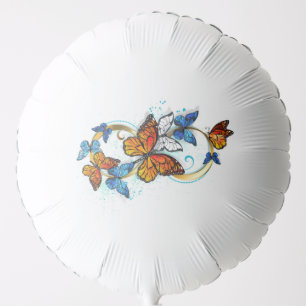 Infinity of Monarch Butterflies Balloon