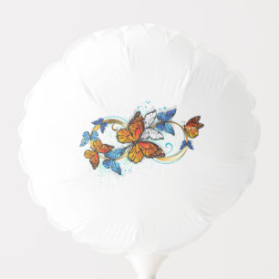 Infinity of Monarch Butterflies Balloon