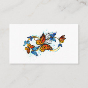 Infinity of Monarch Butterflies Business Card