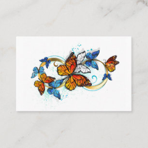 Infinity of Monarch Butterflies Business Card