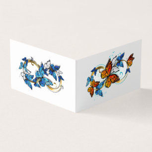 Infinity of Monarch Butterflies Business Card