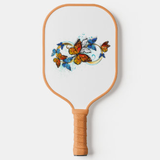 Infinity of Monarch Butterflies Carbon Fiber Pickleball Paddle