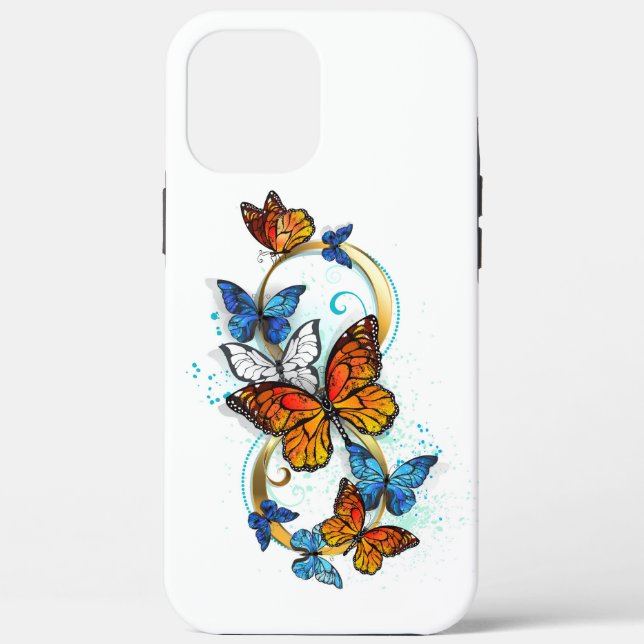 Infinity of Monarch Butterflies Case-Mate iPhone Case (Back)