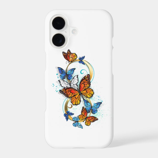 Infinity of Monarch Butterflies Case-Mate iPhone Case (Back)