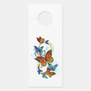 Infinity of Monarch Butterflies Door Hanger