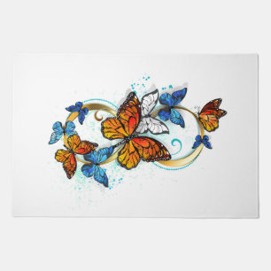 Infinity of Monarch Butterflies Doormat