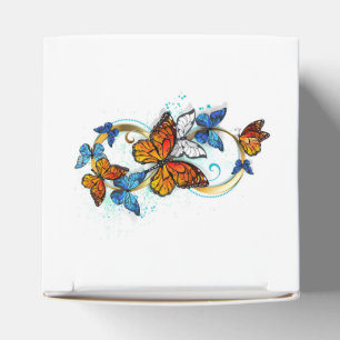 Infinity of Monarch Butterflies Favor Boxes