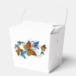 Infinity of Monarch Butterflies Favor Boxes