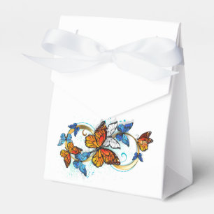 Infinity of Monarch Butterflies Favor Boxes