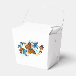 Infinity of Monarch Butterflies Favor Boxes