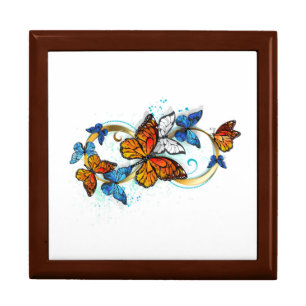 Infinity of Monarch Butterflies Gift Box