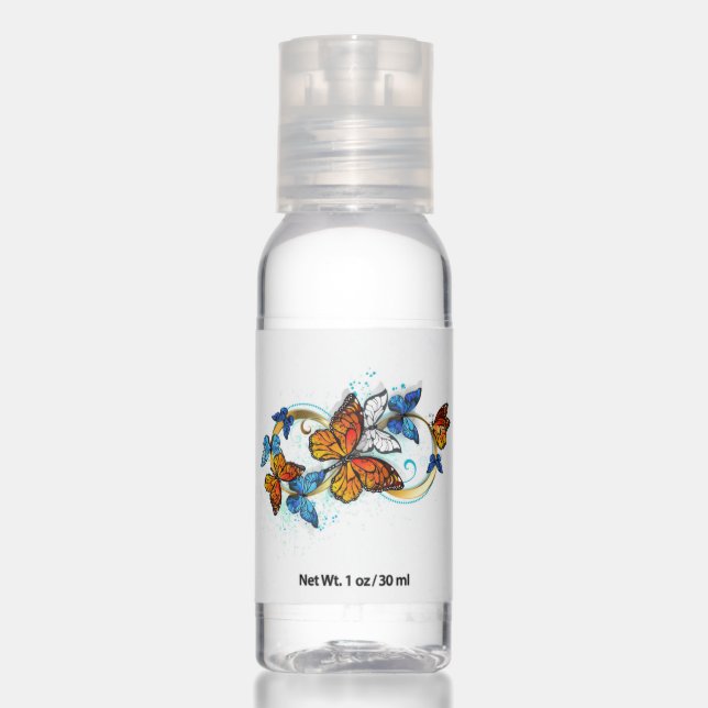 Infinity of Monarch Butterflies Hand Sanitizer (Front)
