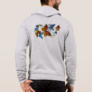 Infinity of Monarch Butterflies Hoodie