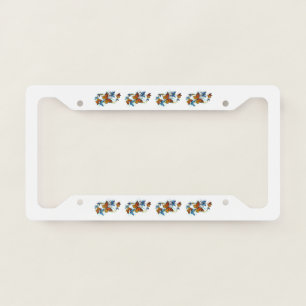 Infinity of Monarch Butterflies License Plate Frame