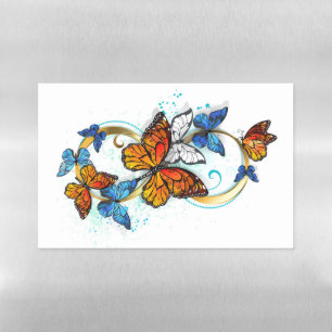 Infinity of Monarch Butterflies Magnetic Dry Erase Sheet
