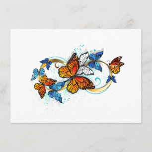 Infinity of Monarch Butterflies Menu