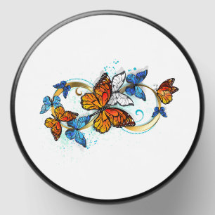 Infinity of Monarch Butterflies Mini Candle Favors