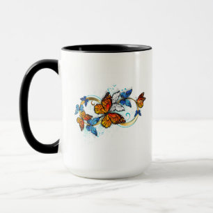 Infinity of Monarch Butterflies Mug