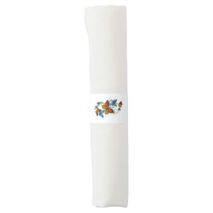 Infinity of Monarch Butterflies Napkin Bands
