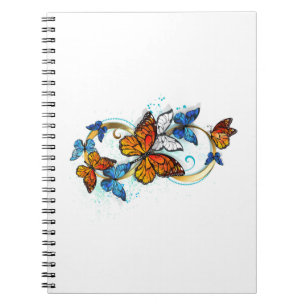 Infinity of Monarch Butterflies Notebook