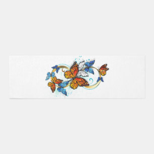 Infinity of Monarch Butterflies Outdoor Rug