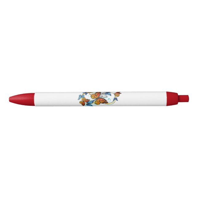 Infinity of Monarch Butterflies Pen (Front)