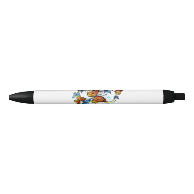 Infinity of Monarch Butterflies Pen (Front)