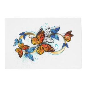 Infinity of Monarch Butterflies Placemat