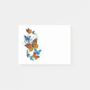 Infinity of Monarch Butterflies Post-it Notes