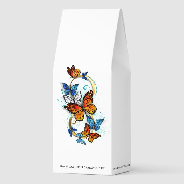 Infinity of Monarch Butterflies Roasted Coffee (Front)