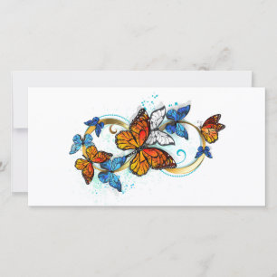 Infinity of Monarch Butterflies Save The Date