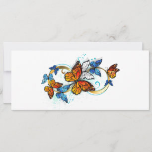 Infinity of Monarch Butterflies Save The Date