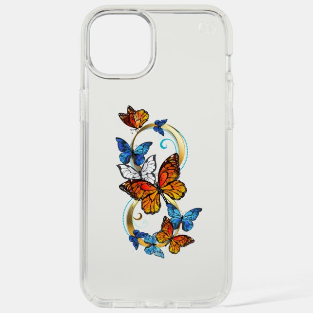 Infinity of Monarch Butterflies Speck iPhone Case (Front)