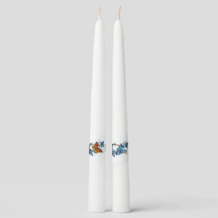 Infinity of Monarch Butterflies Taper Candle