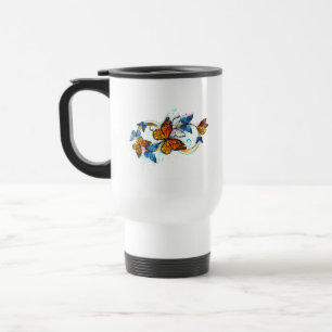 Infinity of Monarch Butterflies Travel Mug