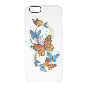 Infinity of Monarch Butterflies Clear iPhone 6/6S Case