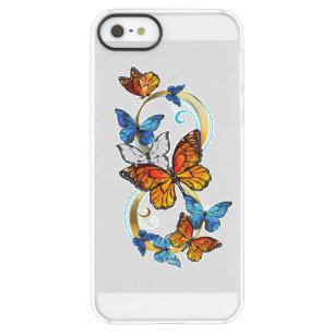 Infinity of Monarch Butterflies Permafrost iPhone SE/5/5s Case