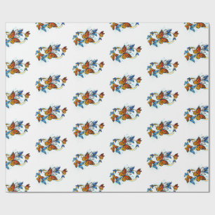 Infinity of Monarch Butterflies Wrapping Paper