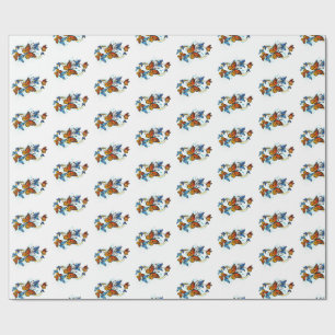Infinity of Monarch Butterflies Wrapping Paper