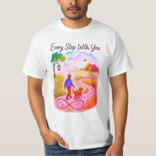 Infinity Paw Prints Vintage Pet Lover’s Journey Te T-Shirt