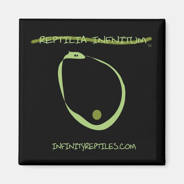 Infinity Reptiles Magnet (Front)