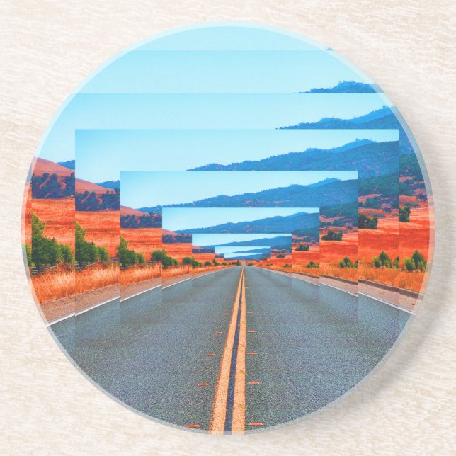 Infinity Road Drink Coaster (Front)