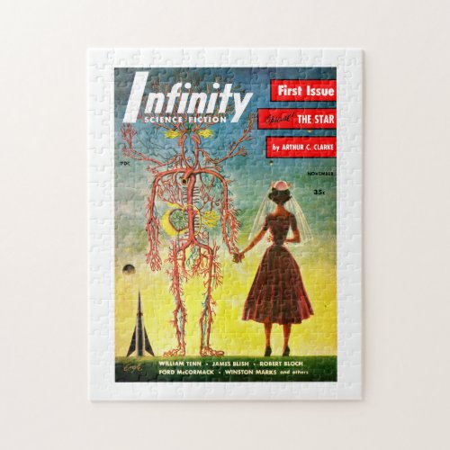 Infinity Science Fiction Nov 1951 Jigsaw Puzzle